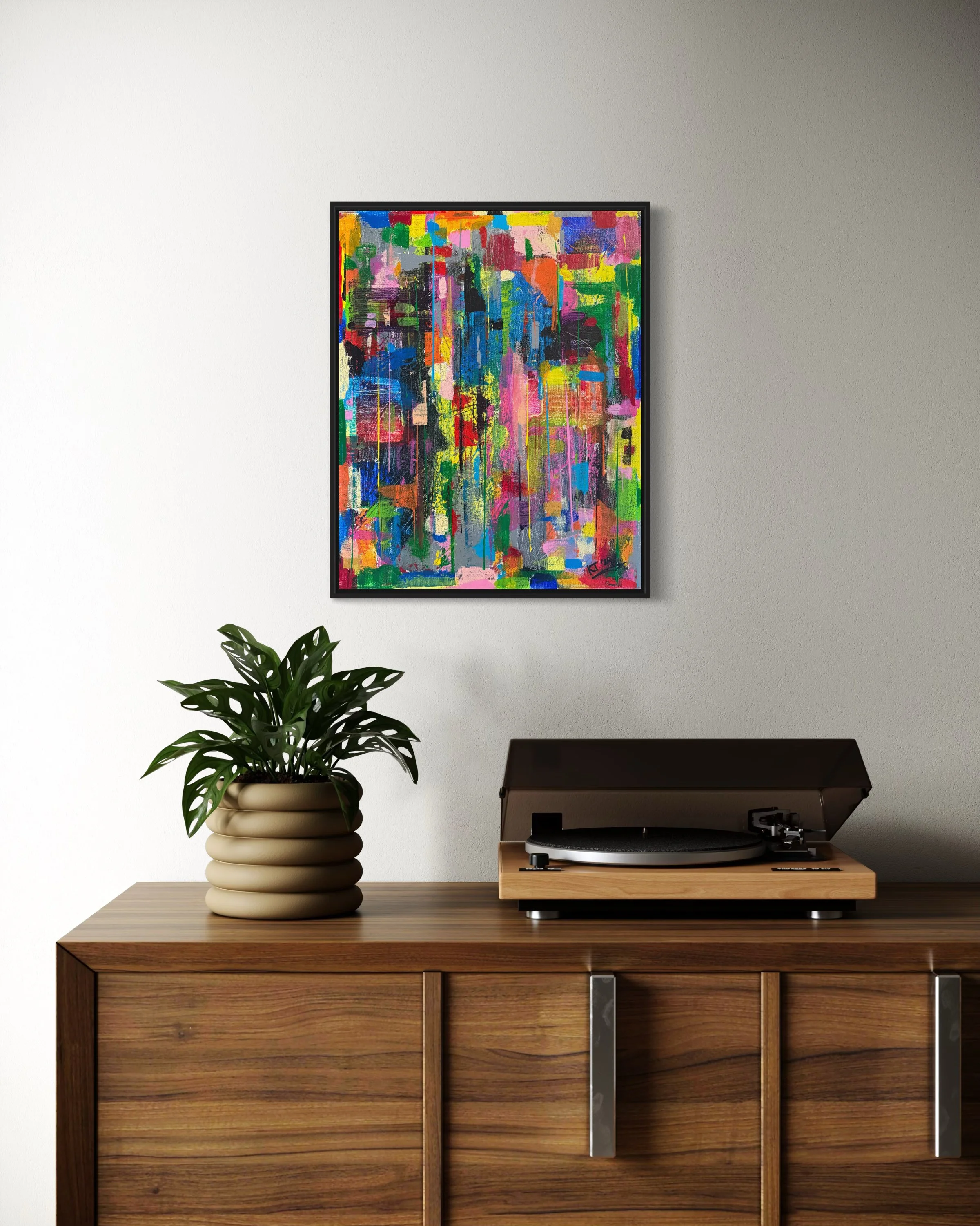 Shop Abstract & Geometric Art | Kevin Town Original Paintings